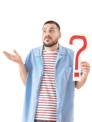 hombre con signo de pregunta