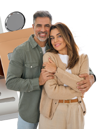 pareja feliz