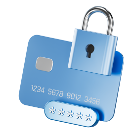 icono seguro blue