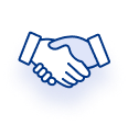 Dar la mano